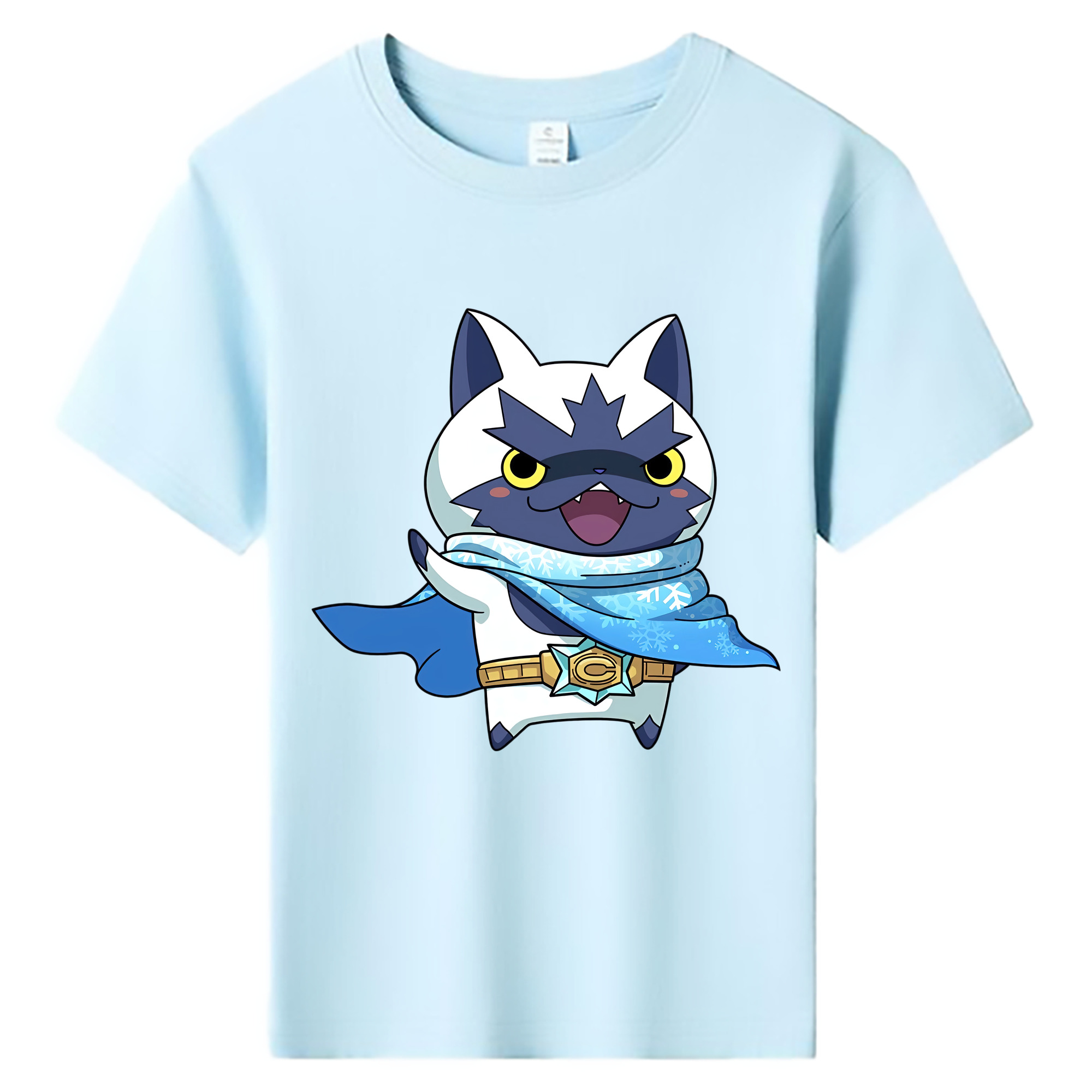 （画像用） 妖怪ウォッチ Yo-kai Watch 綿100％キッズTシャツ（フロントプリント）